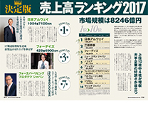 売上高ランキング2017決定版
