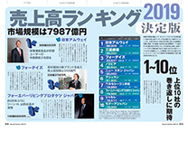 売上高ランキング2019 決定版