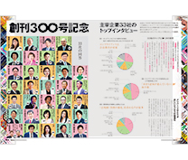 創刊300号記念 主宰企業33社トップインタビュー